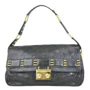 Pre-owned Leather louis-vuitton-bags Louis Vuitton Vintage , Black , D...