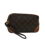 Pre-owned Canvas louis-vuitton-bags Louis Vuitton Vintage , Brown , Da...