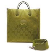 Tweedehands groene nylon Gucci tas Gucci Vintage , Green , Dames