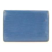 Tweedehands portemonnees Louis Vuitton Vintage , Blue , Unisex