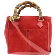 Tweedehands Schoudertas, Gemaakt in Italië Gucci Vintage , Red , Dames