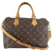 Tweedehands handtas Louis Vuitton Vintage , Brown , Dames