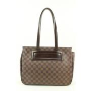 Pre-owned Draagtas Louis Vuitton Vintage , Brown , Dames