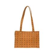 Pre-owned Canvas totes MCM Pre-owned , Brown , Unisex
