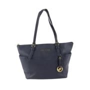 Pre-owned Draagtas Michael Kors Pre-owned , Blue , Dames