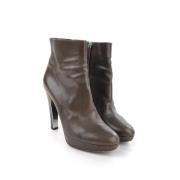 Pre-owned Laarzen Dior Vintage , Brown , Dames