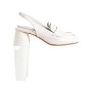 High Heel Sandals Halmanera , White , Dames