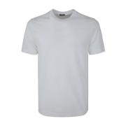 Wit korte mouwen T-shirt Zanone , White , Heren