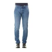 Slim-fit Denim Jeans Roy Roger's , Blue , Heren