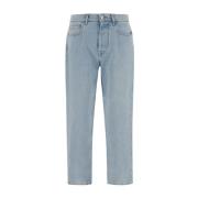 Jeans Man Clothing Amish , Blue , Heren