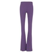 Slim-fit Trousers Laneus , Purple , Dames