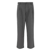 Tapered Trousers Family First , Gray , Heren
