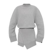 Ivoor jurk The Attico , Gray , Dames