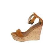 Pre-owned Sandalen Gianvito Rossi Pre-owned , Brown , Dames