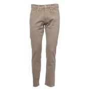 Katoenen 5 Zakken Jeans Siviglia , Brown , Heren