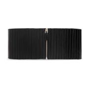 Leren taille Riem Alaïa , Black , Dames