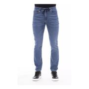 Slim-fit Jeans Distretto12 , Blue , Heren