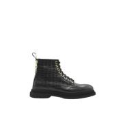 Lace-up Boots Giuliano Galiano , Black , Heren