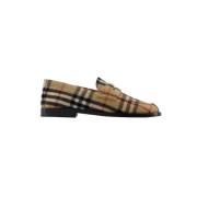 Pre-owned Fabric flats Burberry Vintage , Beige , Dames