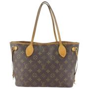 Pre-owned Draagtas Louis Vuitton Vintage , Brown , Dames