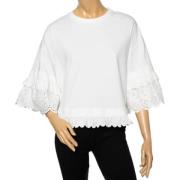 Pre-owned Cotton tops Alexander McQueen Pre-owned , White , Dames