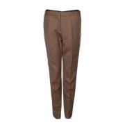 Pre-owned Wool bottoms Burberry Vintage , Brown , Dames