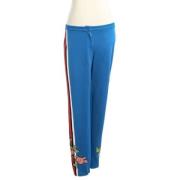 Tweedehands Trainingsbroek met Bloemenborduursel Gucci Vintage , Blue ...