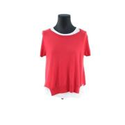 Pre-eigenaarpolyestertops Moschino Pre-Owned , Red , Dames