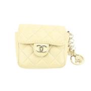 Vintage Schoudertas Chanel Vintage , Beige , Dames