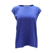 Pre-owned Polyester tops Michael Kors Pre-owned , Blue , Dames