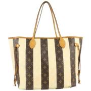 Coated Canvas LV Tassen Louis Vuitton Vintage , Brown , Dames