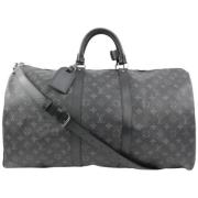 Tweedehands weekendtas Louis Vuitton Vintage , Gray , Dames