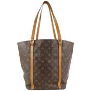 Coated Canvas LV Tassen Louis Vuitton Vintage , Brown , Dames