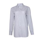 Pre-owned Cotton tops Saint Laurent Vintage , White , Dames