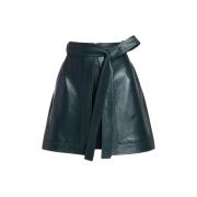 Pre-owned Leather bottoms Oscar De La Renta Pre-owned , Green , Dames