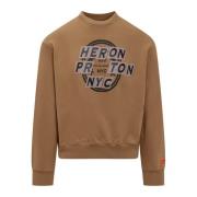 Sweatshirt Heron Preston , Brown , Heren