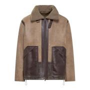 Leather Jackets Salvatore Santoro , Brown , Heren