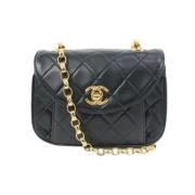 Tweedehands Schoudertas Chanel Vintage , Black , Dames