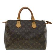 Tweedehands Speedy 30 Monogram Handtas Louis Vuitton Vintage , Brown ,...