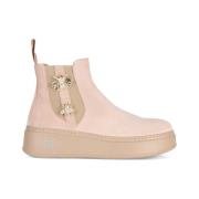 Suède Comb Veil Booties Gio+ , Pink , Dames