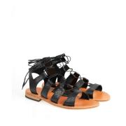 Romeinse Sandalen Baldinini , Black , Dames