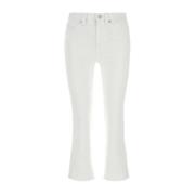 Slim-fit Trousers 7 For All Mankind , White , Dames