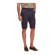 Slimmy chino shorts 7 For All Mankind , Blue , Heren