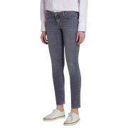 Slim-fit Trousers 7 For All Mankind , Gray , Dames
