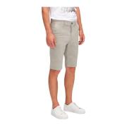 Slimmy chino shorts gewichtloos 7 For All Mankind , Gray , Heren