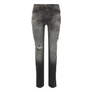 Stretch Tek Downtown Jeans 7 For All Mankind , Gray , Heren