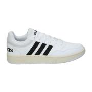 Lage Clic Leren Sneakers Adidas , White , Heren