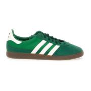 Groene Leren Sneakers Adidas , Green , Heren