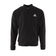 Heren Zip-through Training Vest Adidas , Black , Heren