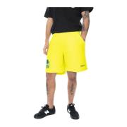 Casual korte broek Adidas , Yellow , Heren